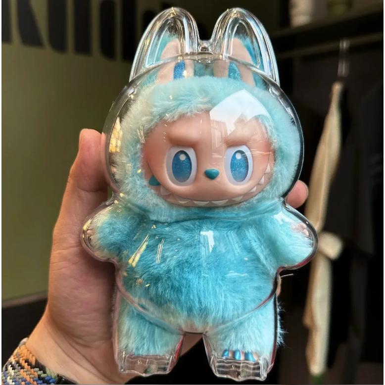 ラブブケース入りぬいぐるみ ラブブ 保護 カバー ケース クリア LABUBU らぶぶ 防塵 携帯