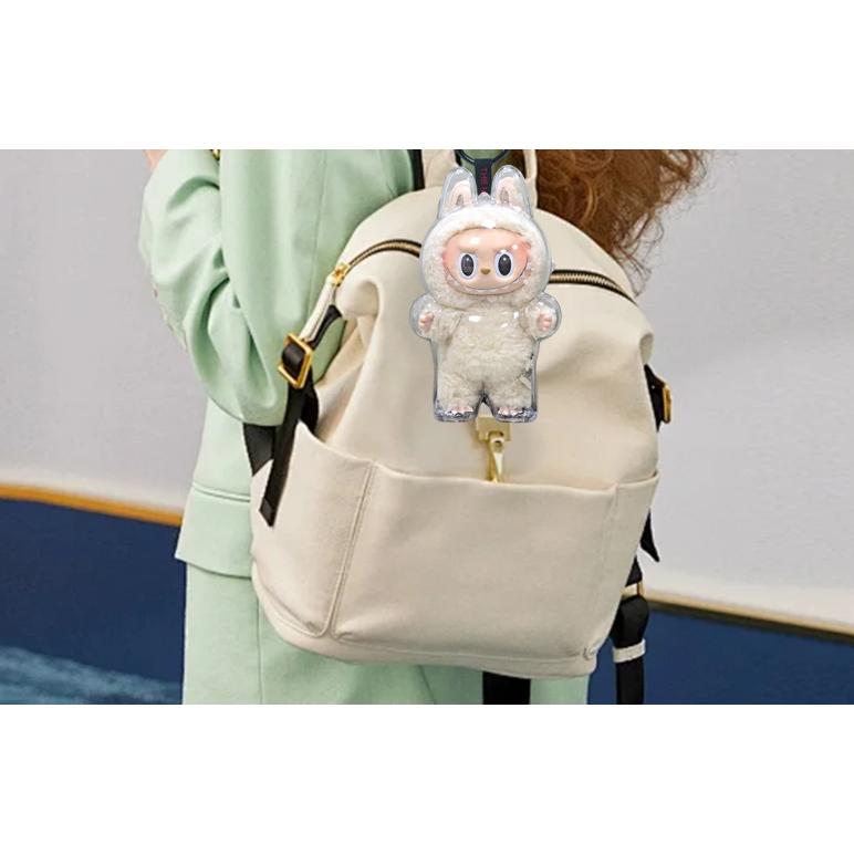 ラブブ 保護カバーケースクリア LABUBU らぶぶ 防塵携帯 ぬいぐるみ