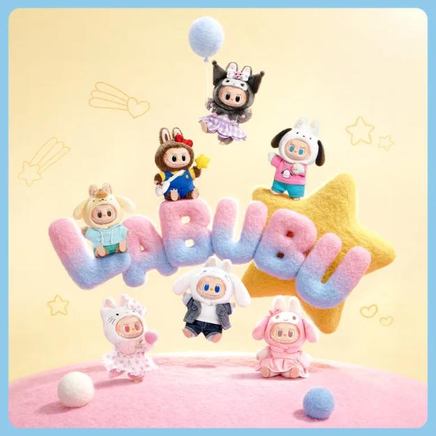 popmartラブブlabubu サンリオ　ポチャッコ とマイメロディ ラブブ サンリオ 正規品 中身が選べる LABUBU らぶぶ バッグチャーム