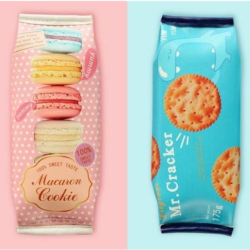 ペンケース マカロン ビスケット柄｜おしゃれ かわいい  