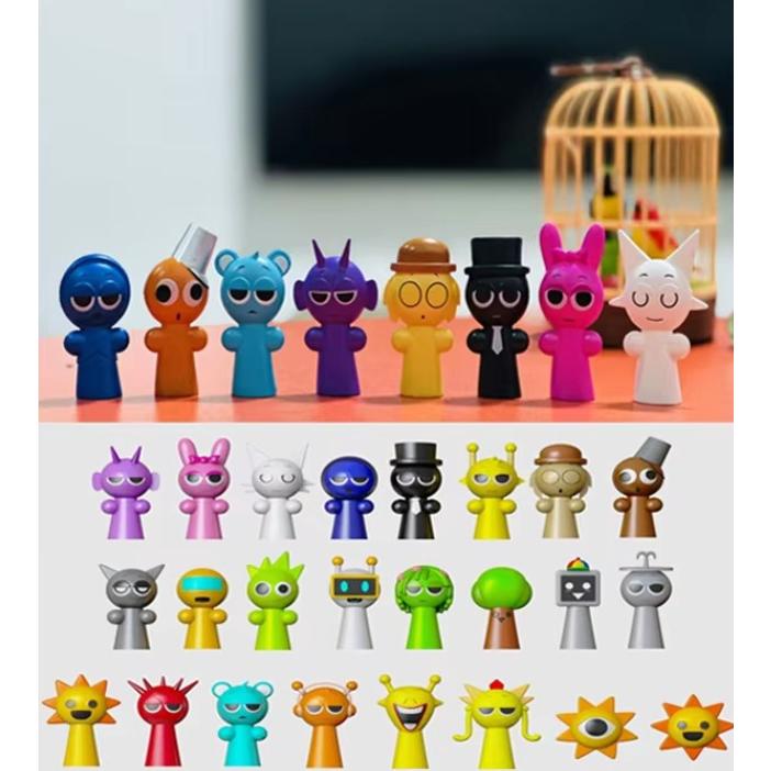 スプランキー フィギュア マスコット SPRUNKI 人形 ゲーム 音楽