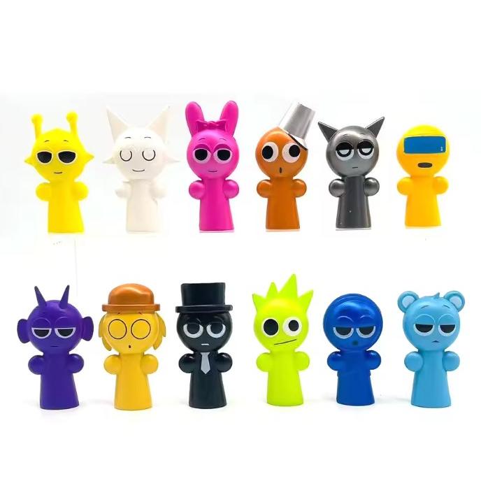 スプランキー フィギュア マスコット SPRUNKI 人形 ゲーム 音楽