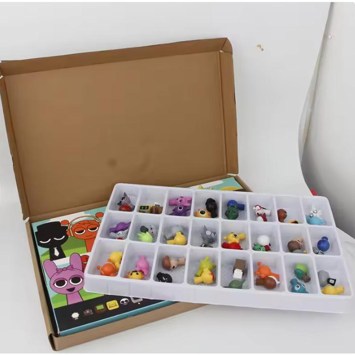 スプランキー フィギュア入りボックス 48個マスコット詰め合わせセット
