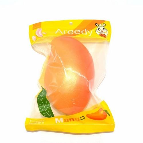 スクイーズ マンゴー｜可愛い ふわふわ やわらか マスコット｜食玩