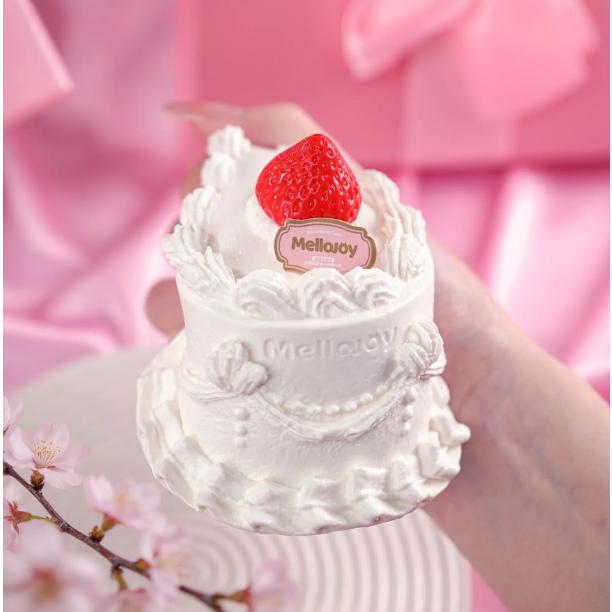 Mellojoy ショートケーキ ホール スライス ムースクリーム もちもちもち メロジョイ いちごショートケーキ ホールケーキ スライスケーキ ムース