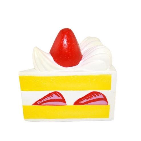 スクイーズ ショートケーキ｜可愛い ふわふわ やわらか マスコット