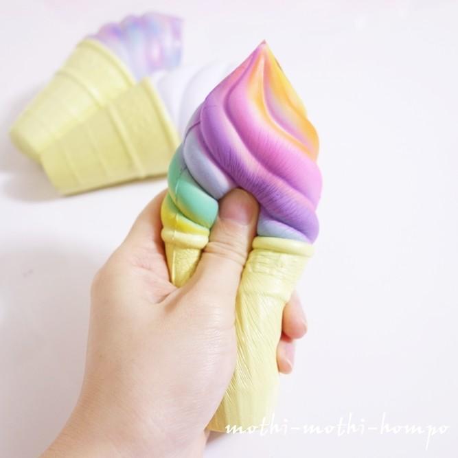 スクイーズ ソフトクリーム 海外｜可愛い ふわふわ やわらか