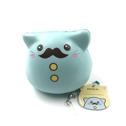 スクイーズ ぷに丸 マシュマロキティ 子猫 スイーツ ネコ 可愛い
