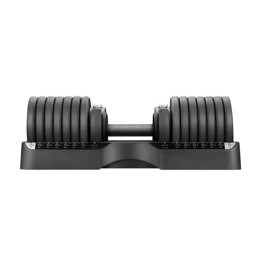 ByZoom Fitness バイズームフィットネス可変式ダンベル 34kg② Amazon | 可変式ダンベル 34kg (75LB) Pure Series ブラック