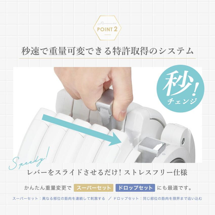 BYZOOM FITNESS 可変式ダンベル 10kg 2個セット BYZOOM 5段階調整