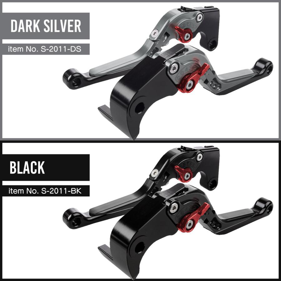 レバーセット CB1000ホーネット CB1000F CBR600RR CBR1000RR ホーク11 アルミ製 ブレーキレバー クラッチレバー アジャストレバー S-2011 | ホンダ | 17