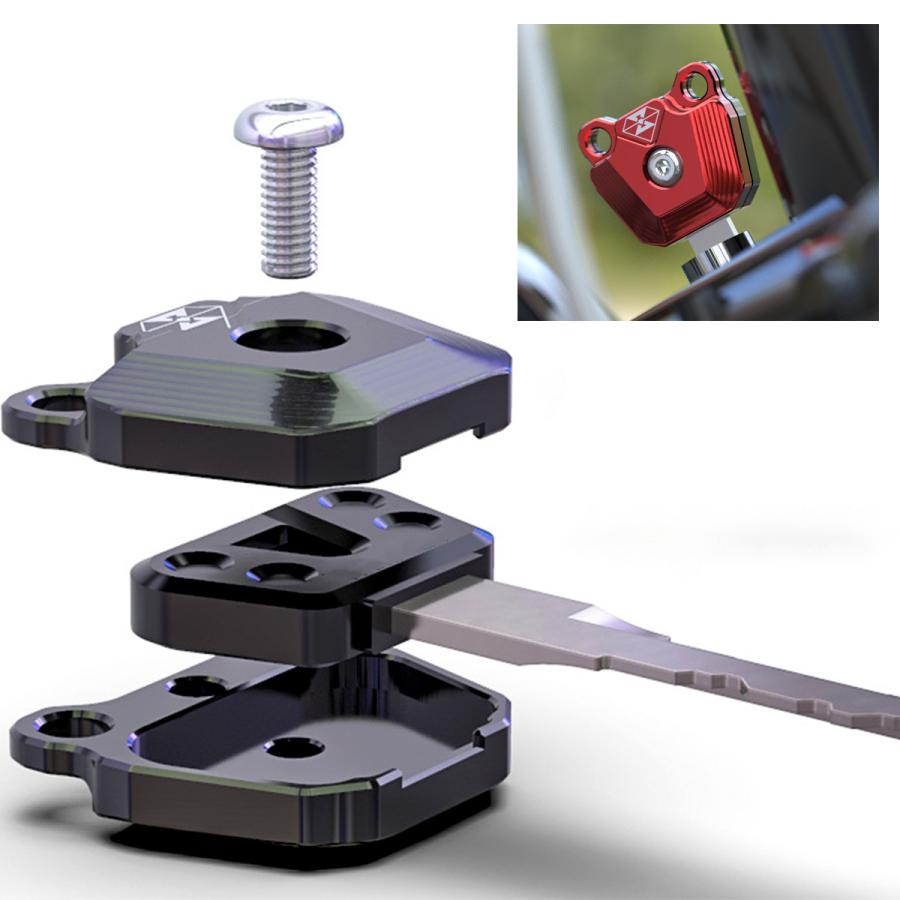 キーカバー ヤマハ車 汎用 キーケース キーホルダー 鍵 T6アルミ製 S-608 | ヤマハ発動機 | 06