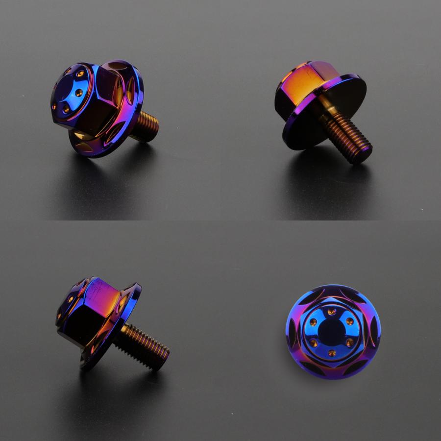 ステアリング ステムボルト YZF-R15 M10 P1.25 ステンレス ホールスターヘッド 焼チタンカラー TH0140 | ヤマハ発動機 | 01