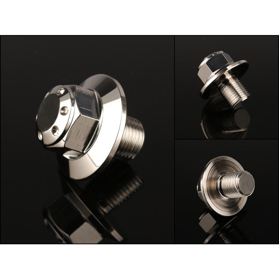 ステアリング ステムボルト M16 P1.50 ニンジャ Ninja250 ステンレス ホールヘッド シルバー TH0150 | Ninja | 02