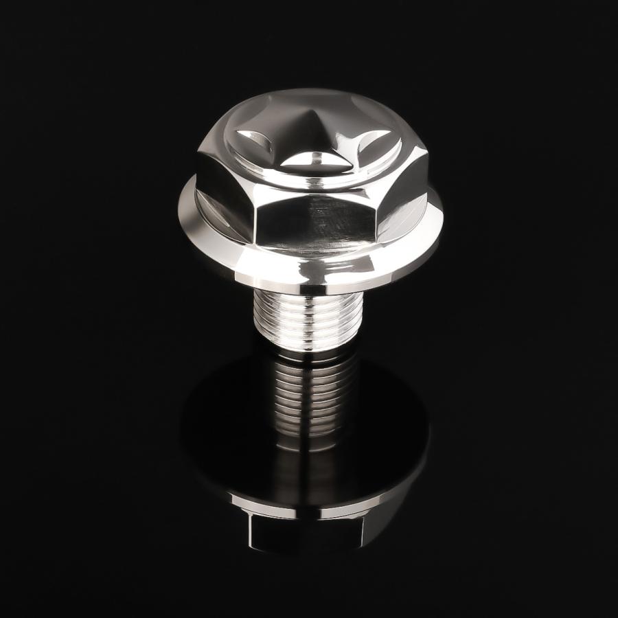 ステアリング ステムボルト M16 P1.50 ニンジャ Ninja250 ステンレス スターヘッド シルバー TH0159 | Ninja