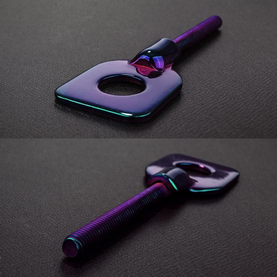 M12アクスルシャフト用 ドライブチェーン アジャスター ボルト部 M6 P1.0 チェーン調整 焼きチタン 2個セット TH0416 | ブランド登録なし | 02