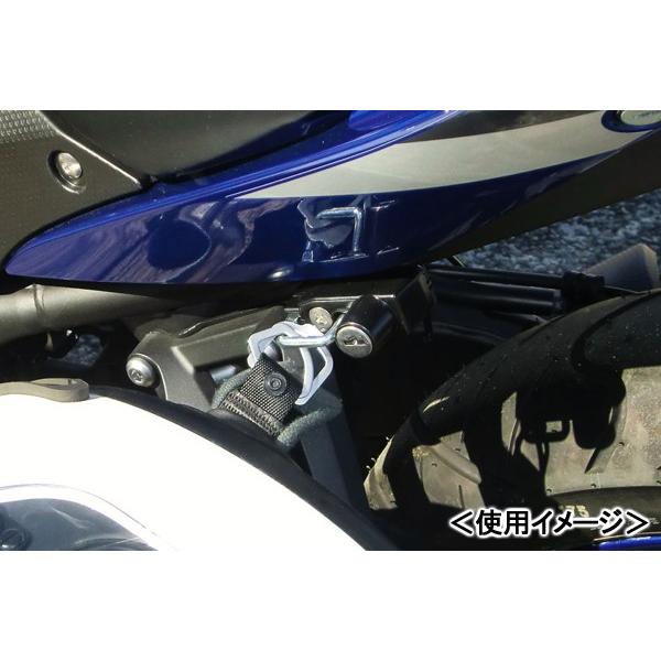 KIJIMA（キジマ） ヘルメットロック YAMAHA用（ブラック）/YZF-R25