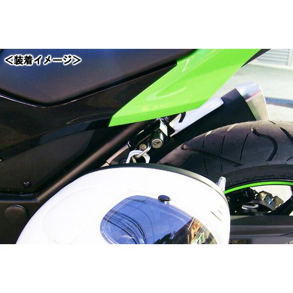 KIJIMA（キジマ） ヘルメットロック KAWASAKI用（ブラック）/Ninja250