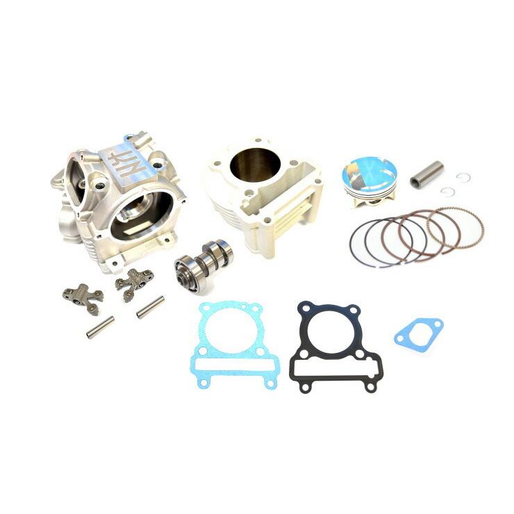 KN企画 シグナスX 1-5型（国内仕様/台湾仕様） 63mmボアアップ+ハイカム+ビッグバルブヘッド フルセットエンジンキット（ロングクランク専用） KN-CY63F-LC-SET