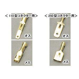 塩梅 DAYTONA（デイトナ） 平型端子セット（250型コネクター用）/30個セット