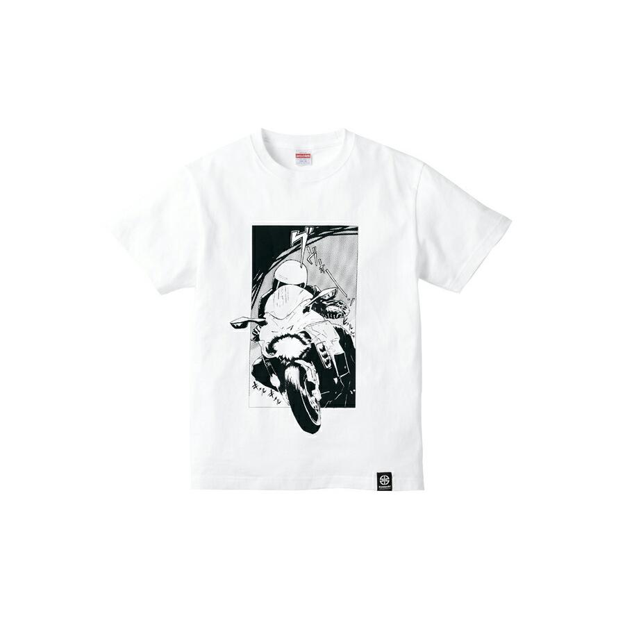 カワサキ（Kawasaki） デザイナーズTシャツ 月刊カワサキコミック/M