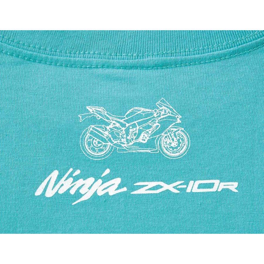 カワサキ（Kawasaki） デザイナーズTシャツ Ninja ZX-10R Plastic