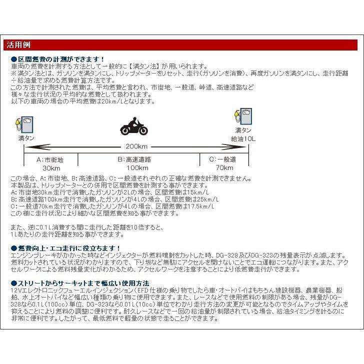 デジタルフューエルメーター Dg 329 燃料計 デジタル Dg 329 燃料計