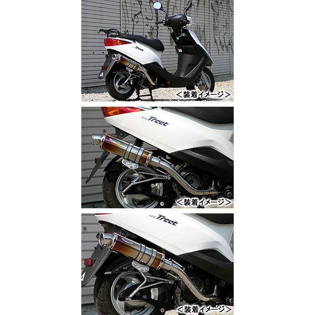専用Realize ヤマハ アクシストリート バイクマフラー Blinkマフラー