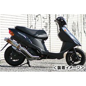 Realize スズキ アドレスV125S O2センサーBlink マフラー REALIZE Blink Ti（ブリンク チタン） マフラー/アドレスV125（09