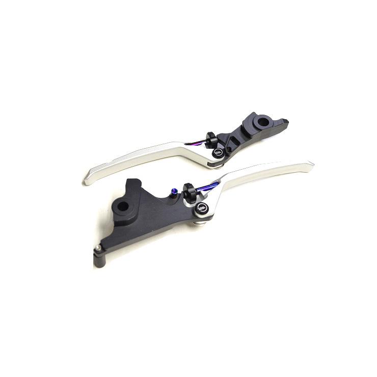 KN企画 AR APEXX 調整式ブレーキレバー左右セット（シルバー