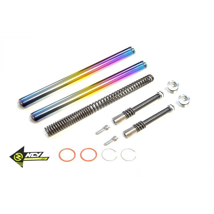 KN企画 マジェスティS・SMAX NCY フロントフォーク インナーチューブセット（N-17）チタンカラー 999E46BH6CFG-KN