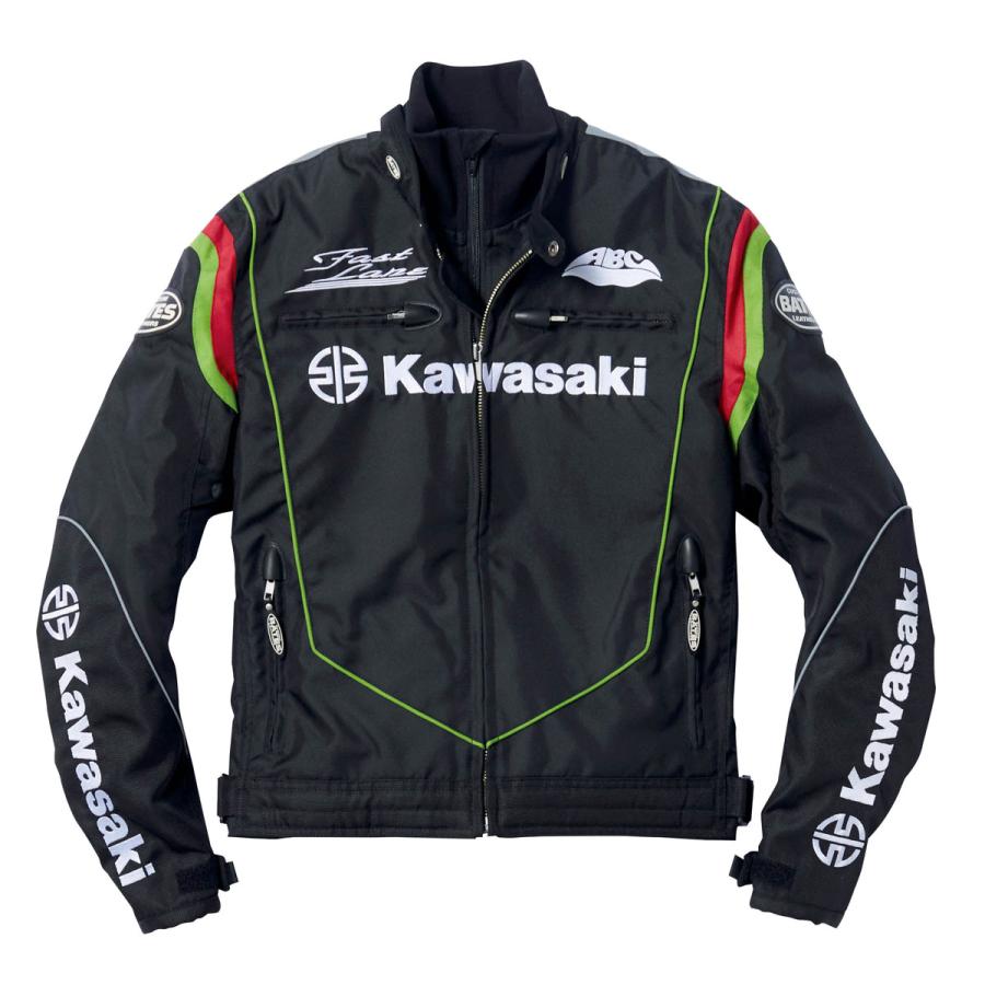 カワサキ KAWASAKI カワサキ×BATES ナイロン3シーズンジャケット カワサキ KAWASAKI カワサキ×BATES ナイロン3シーズンジャケット