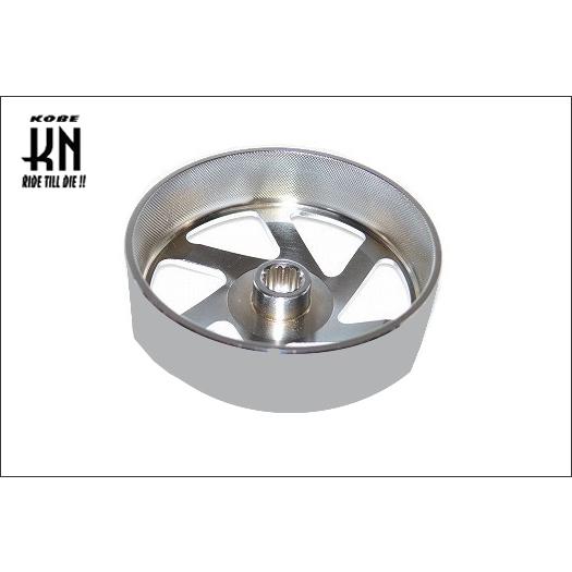 KN企画 鍛造カーボンスチール軽量スパイクアウター（577g）/シグナスX