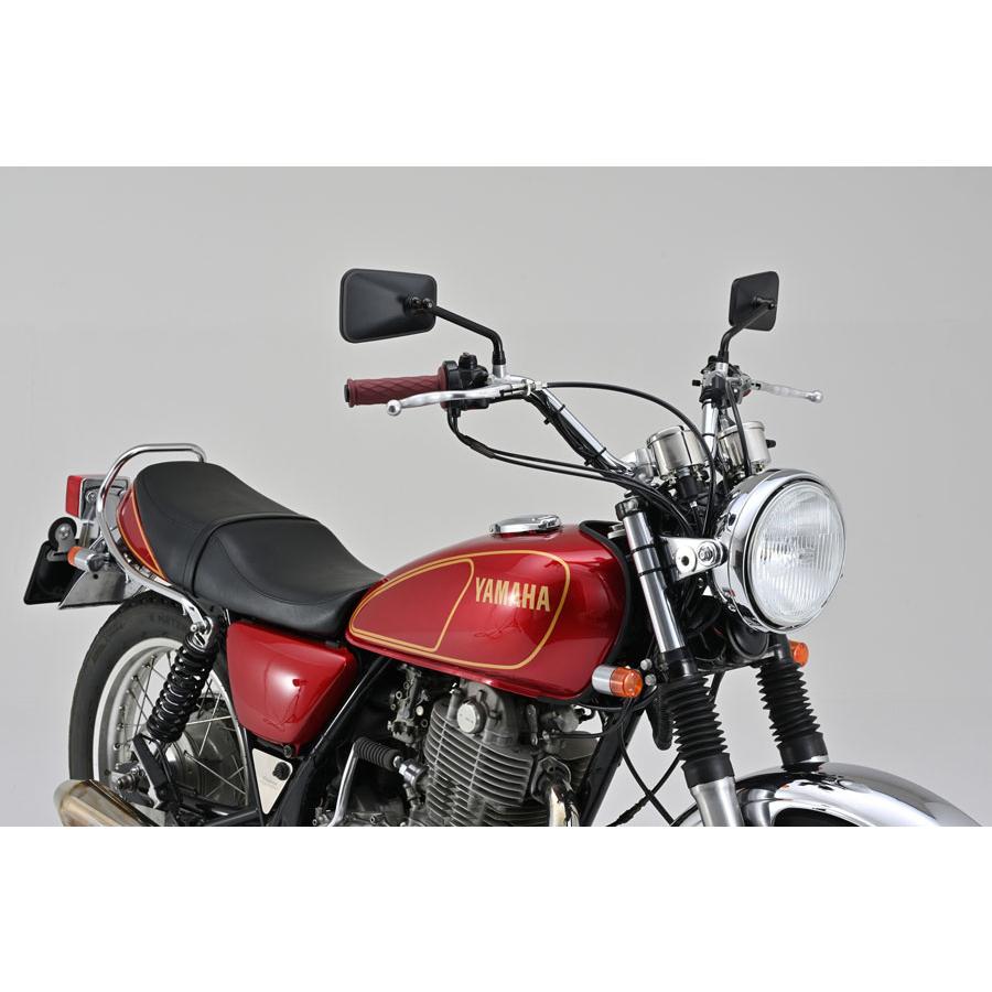 DAYTONA（デイトナ） ハイビジミラー CLASSIC ブラック（ロー）M10逆