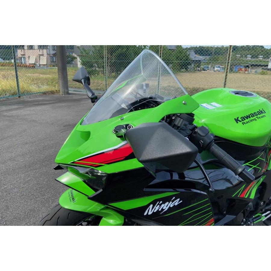 ACRYPOINT ZX-6R （24年-） クリアスクリーン 140311 : バイクパーツ