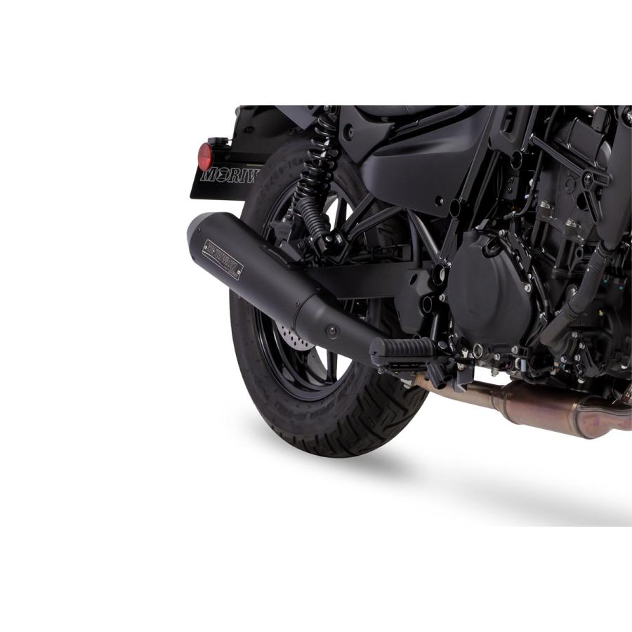 MORIWAKI ELIMINATOR ［8BL-EL400A］ （23年-） スリップオンマフラー ネオクラシック（ブラック） Slip-On Exhaust NEO CLASSIC BLACK 01810-HG261-00