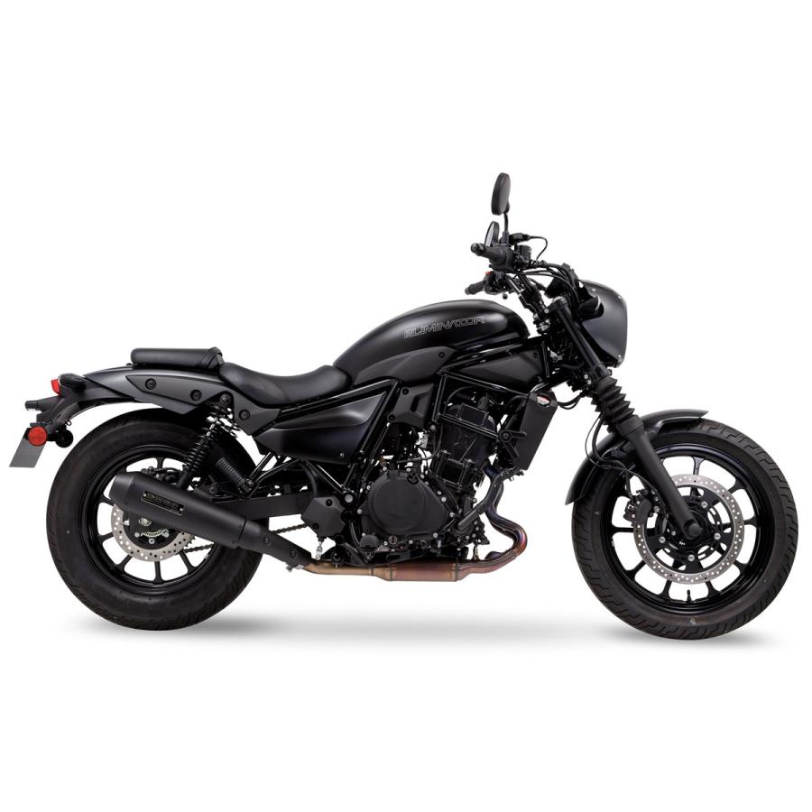 MORIWAKI ELIMINATOR ［8BL-EL400A］ （23年-） スリップオンマフラー ネオクラシック（ブラック） Slip-On Exhaust NEO CLASSIC BLACK 01810-HG261-00