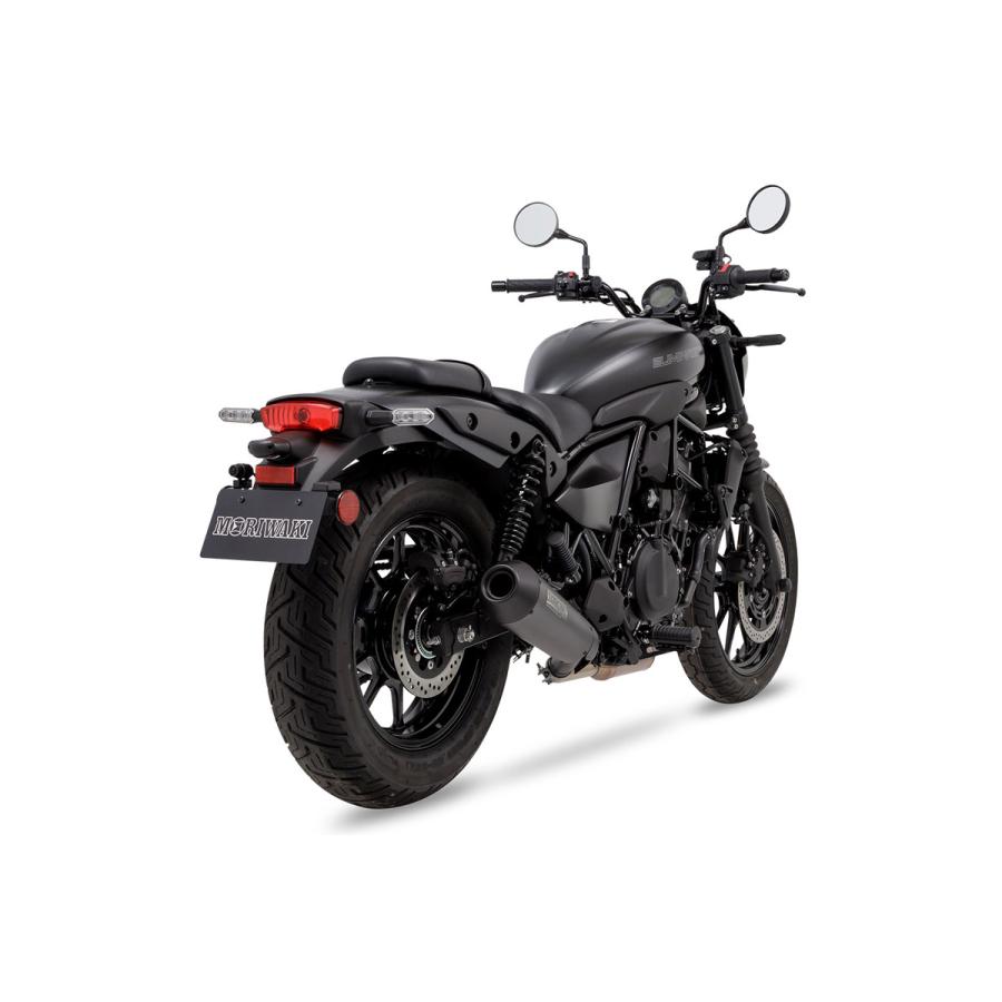 MORIWAKI ELIMINATOR ［8BL-EL400A］ （23年-） スリップオンマフラー ネオクラシック（ブラック） Slip-On Exhaust NEO CLASSIC BLACK 01810-HG261-00