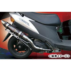 BURIAL GPバージョン マフラーSR（ブラックカーボン仕様）/アドレス