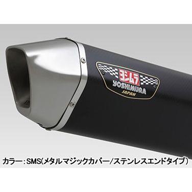 YOSHIMURA HEPTA FORCE サイクロン EXPORT SPEC 政府認証 SMS（メタルマジックカバー/ステンレスエンド）/T-MAX530 110-389-C02C0｜moto-jam｜02