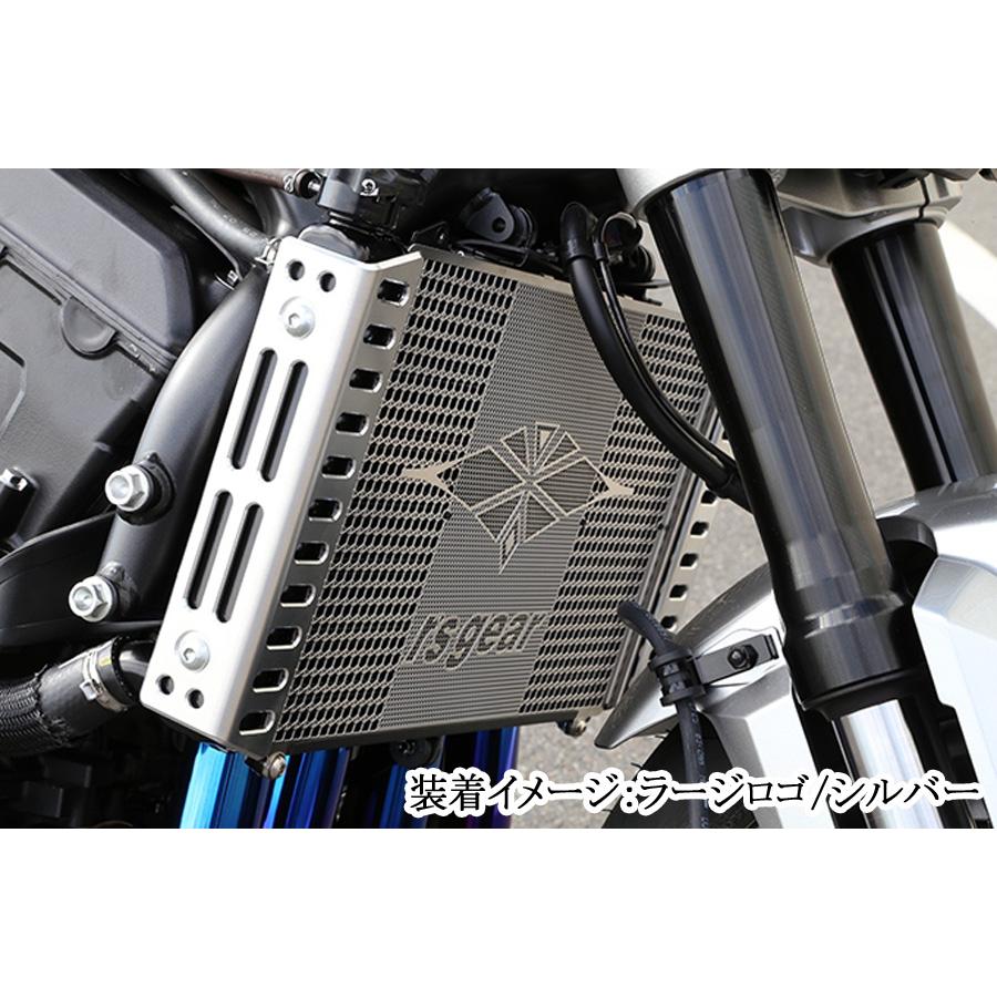 r’s gear CB1000F/SE （25年-） ラジエターコアガード（ラージロゴ）シルバー AC00-048H-LS_1