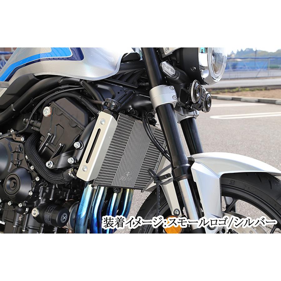 r’s gear CB1000F/SE （25年-） ラジエターコアガード（スモールロゴ）シルバー AC00-048H-SS_1