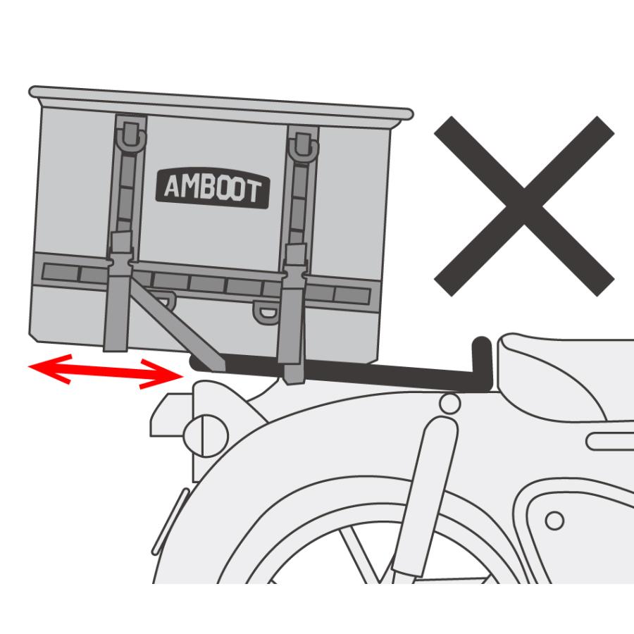 AMBOOT リヤボックスEX AB-RBEX01（イエロー） AB-RBEX01-YEの画像