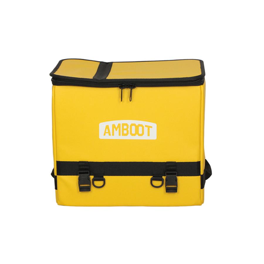 AMBOOT リヤボックス AB-RB01（イエロー） AB-RB01-YE : バイクパーツ 