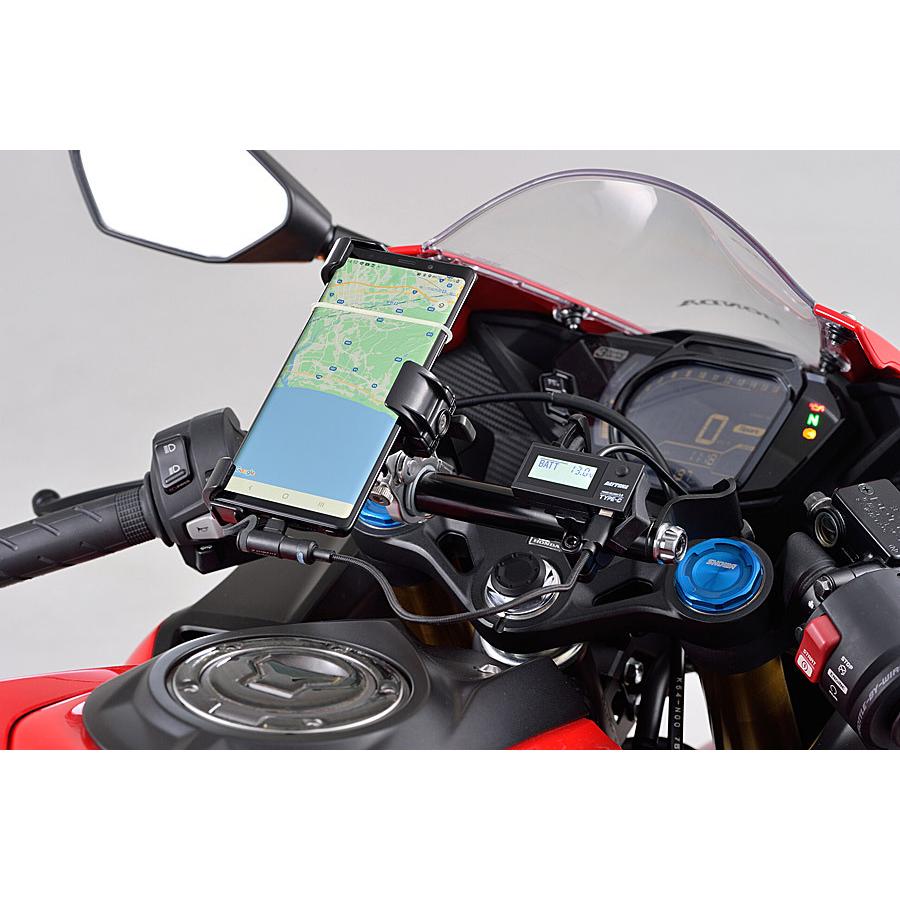 DAYTONA（デイトナ） デジタル電圧計＆USB電源 Type-C 「e ＋CHARGER