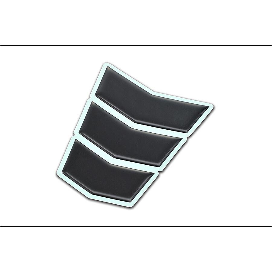 DAYTONA（デイトナ） タンクパッド 3ピース Lサイズ/ブラック 94873