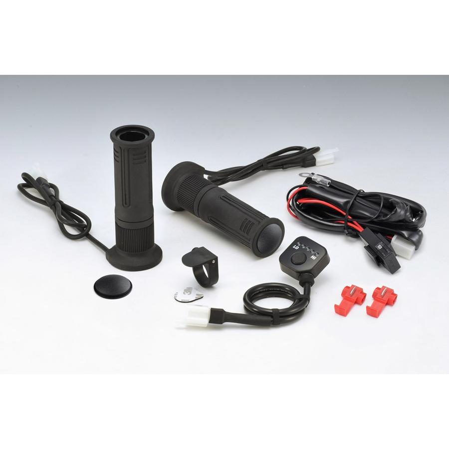 KIJIMA（キジマ） グリップヒーター GH08 プッシュ式スイッチインチ