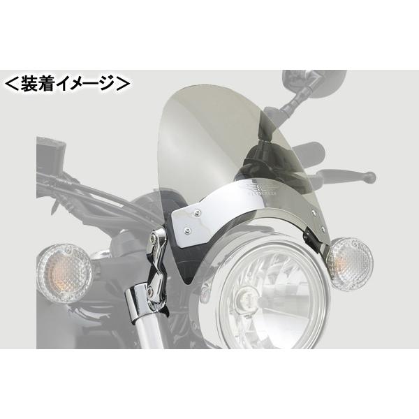 DAYTONA（バイク用品） - DAYTONA NATIONAL CYCLE FLYSCREEN米突バイザー（ライトスモーク） 92328 メーター、インジケーター-バイク