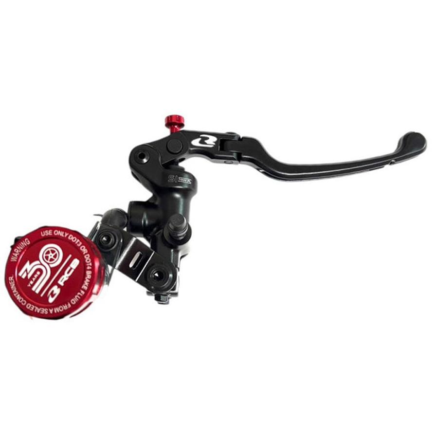KN企画 RCB 30周年記念 鍛造ラジアルポンプマスターシリンダー S1-FL 14mm（右）& 汎用クラッチ/ブレーキレバーアッセン（左） 01BP075Z-KN_4