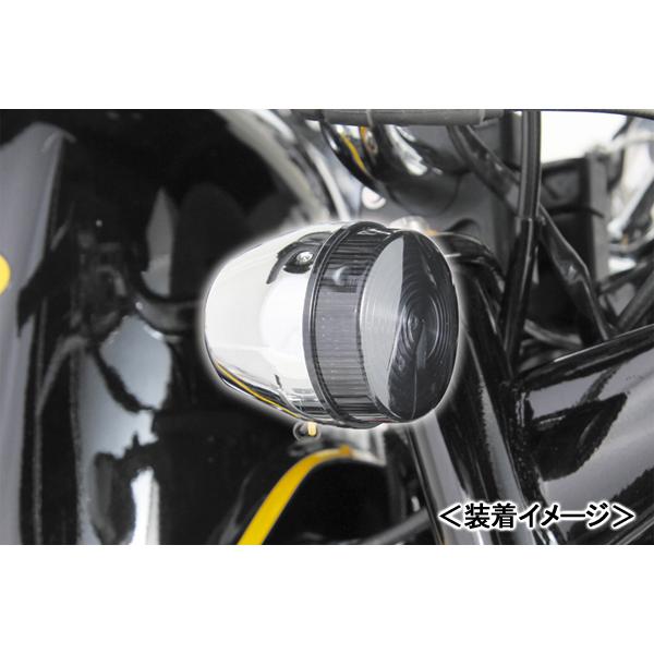 エイプ50 ウインカー ライト レンズ セット APE 100 KITACO（キタコ） スモークウインカーレンズSET＜フロント/リア